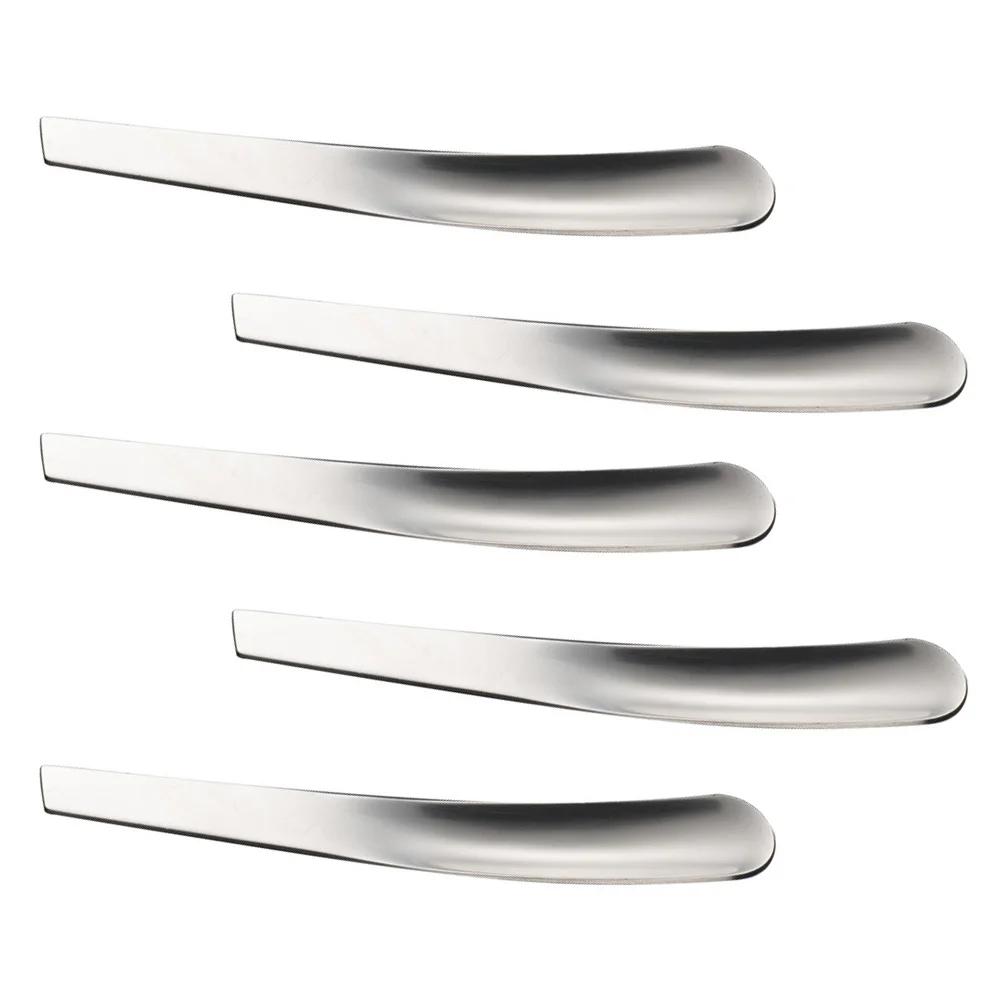 

5pcs Spoons Metal Dessert Spoon Specialty Spoon Drink Spoons Spoons Mixing Spoons Metal Spoon