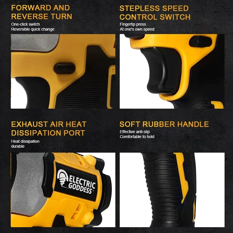 DEWALT DCF850 20 В ударная отвертка электрическая ударная дрель электроинструменты 205NM бесщеточный двигатель аккумуляторный инструмент (art.: 3920cbdd8fe99) - 3920cbdd8fe99