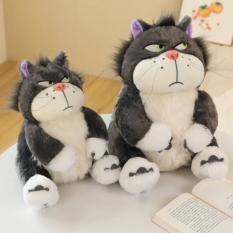 

15-65cm Kawaii Lucifer Cat Plush Toys Anime Cute Lucifer Cartoon Plush Doll for Boys Girls Kids Birthday Gifts Home Decor