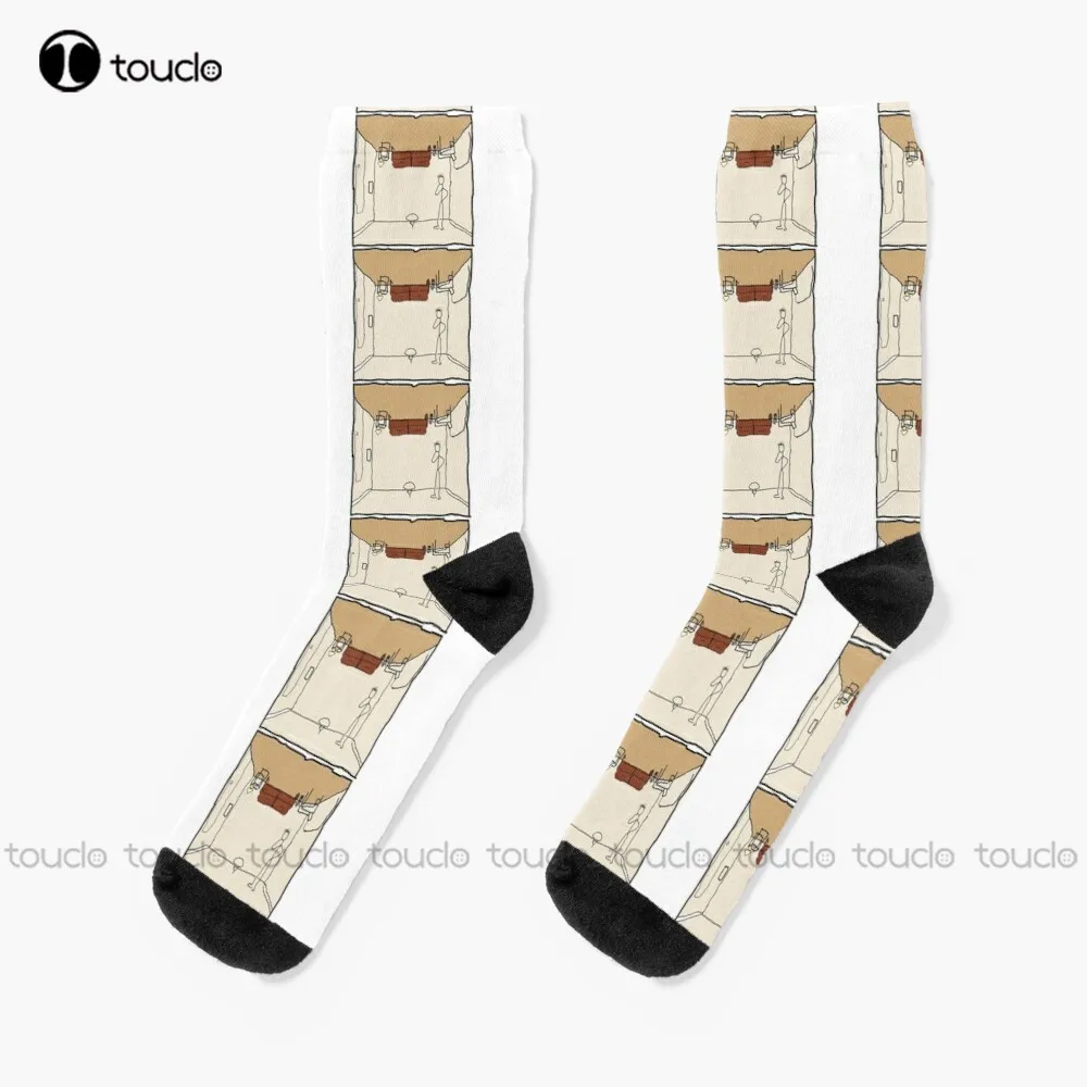 

Masterpiece Recreation Of Harry'S House Socks Harrys House Skeleton Socks Personalized Custom Unisex Adult Teen Youth Socks Gift