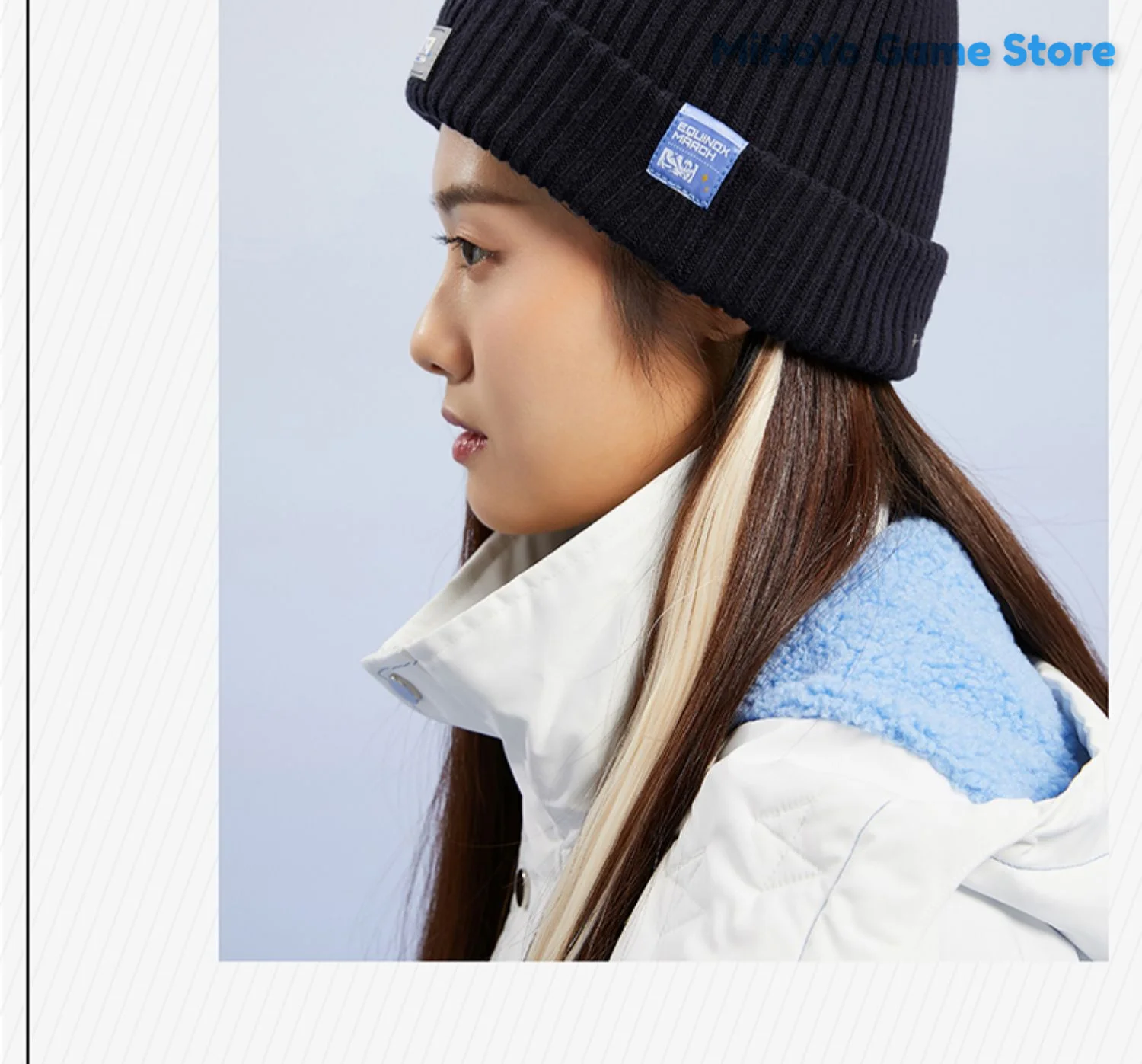 Шапка Durandal MiHoYo официальная оригинальная вязаная шапка Honkai Impact 3 серия Palatinus Equinox