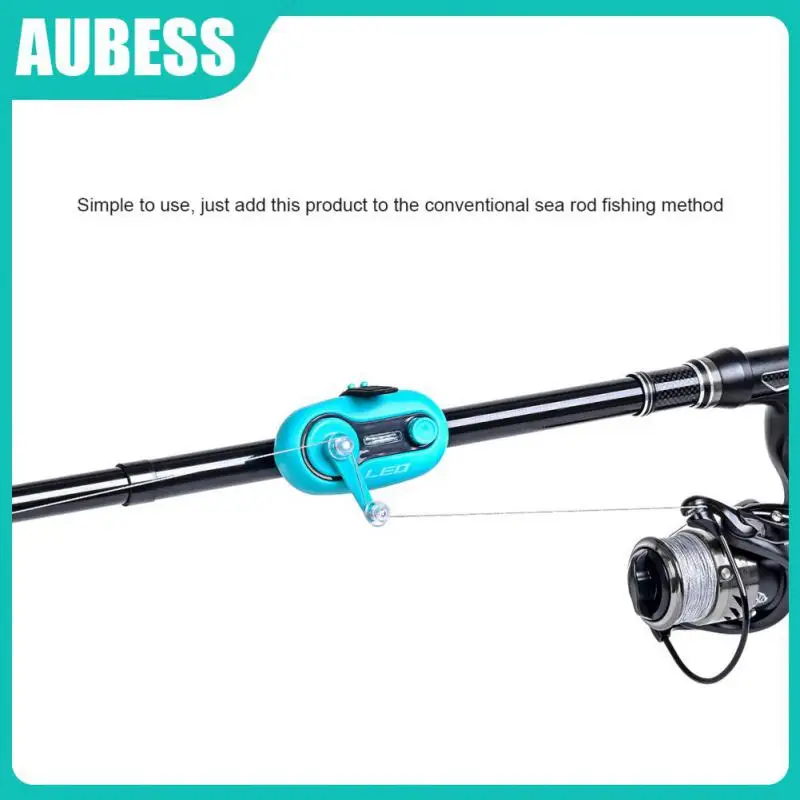 

Universal Fishing Alarm Led Light Fishing Rod Loud Alarm Fish Bite Indicator Water Resistant Easy To Install Automatic Sensor