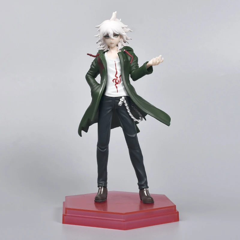 

20cm Danganronpa Nagito Komaeda Action Figures PVC Collection Anime Figure Model Doll Toys Statue Gift