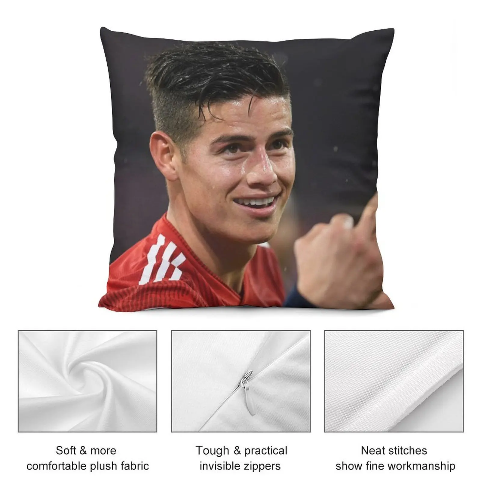 Декоративная подушка Джеймса Родригеса декоративные наволочки для диванов