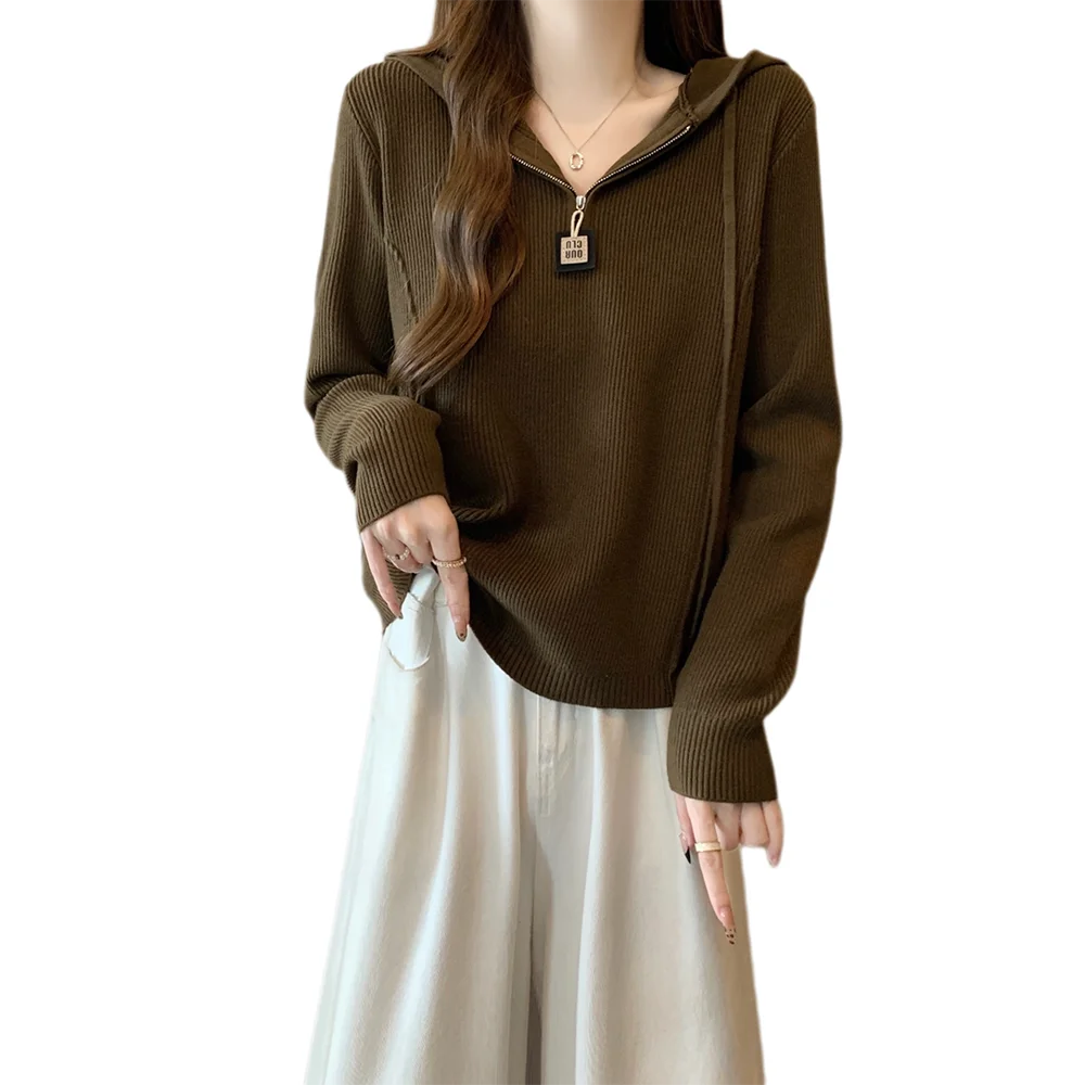 Женская одежда больших размеров осенняя новинка 2024 повседневный утягивающий