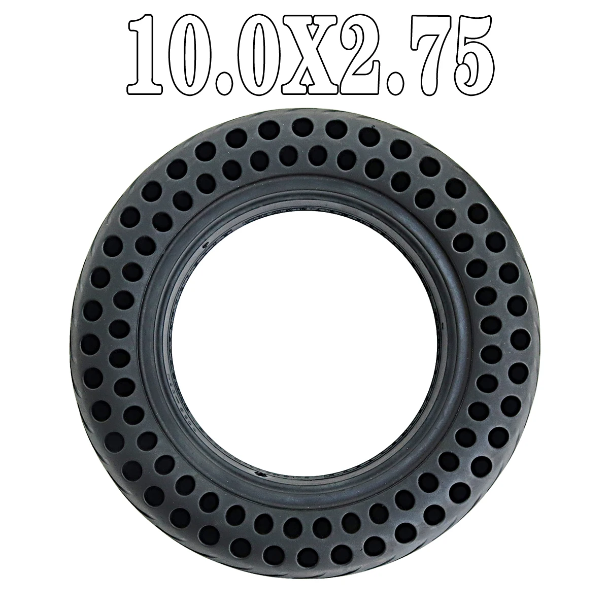 

10.0x2.75 Electric Scooter Tire Solid Tyre for 10'' Electric Skateboard Hoverboard Avoid Non-Pneumatic Anti-puncture 10x2.75