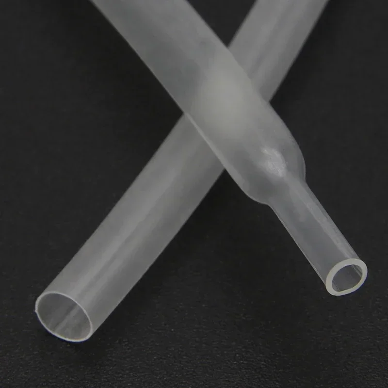 Прозрачная термоусадочная трубка диаметром 2:1 1/3/5 м. 0,6 ~ 80 мм терморектильная проволока для ремонта DIY термоусадочная оболочка кабельная обертка