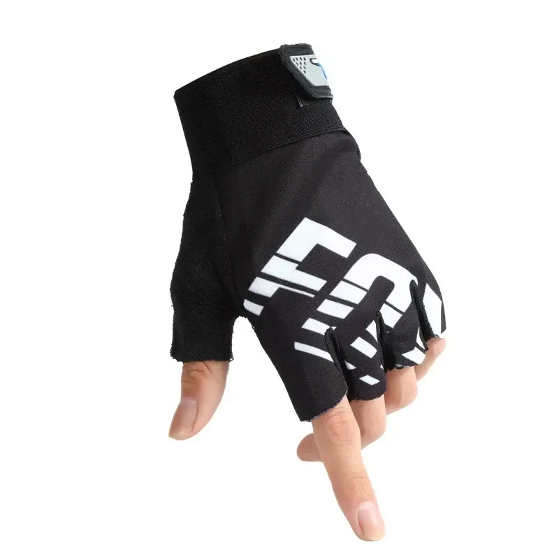 

Gloves Half Finger Mountain Bike Fitness Antiskid Short Finger Gloves Summer Men Women Thin Breathable Sports Gloves