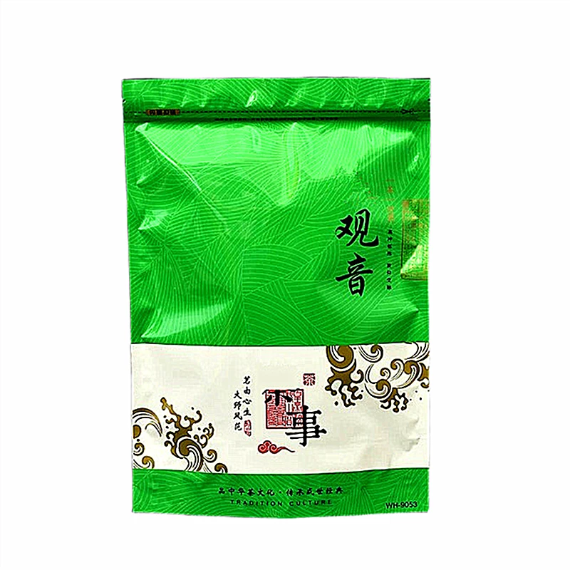 Фото 1 шт./лот, высококачественные китайские пакеты-зиплоки Tieguanyin для декора полок выставочных залов, узор NO Dongding, пакет с застежкой-молнией №5