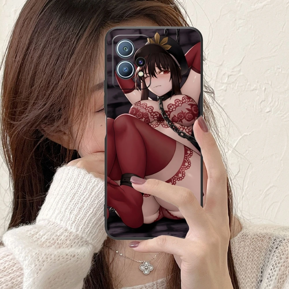 Чехол для мобильного телефона Waifu Hentai Girl Sensei Huawei P60 P50 P40 P30 P20 P10 P9 P8 Pro Lite Plus черный