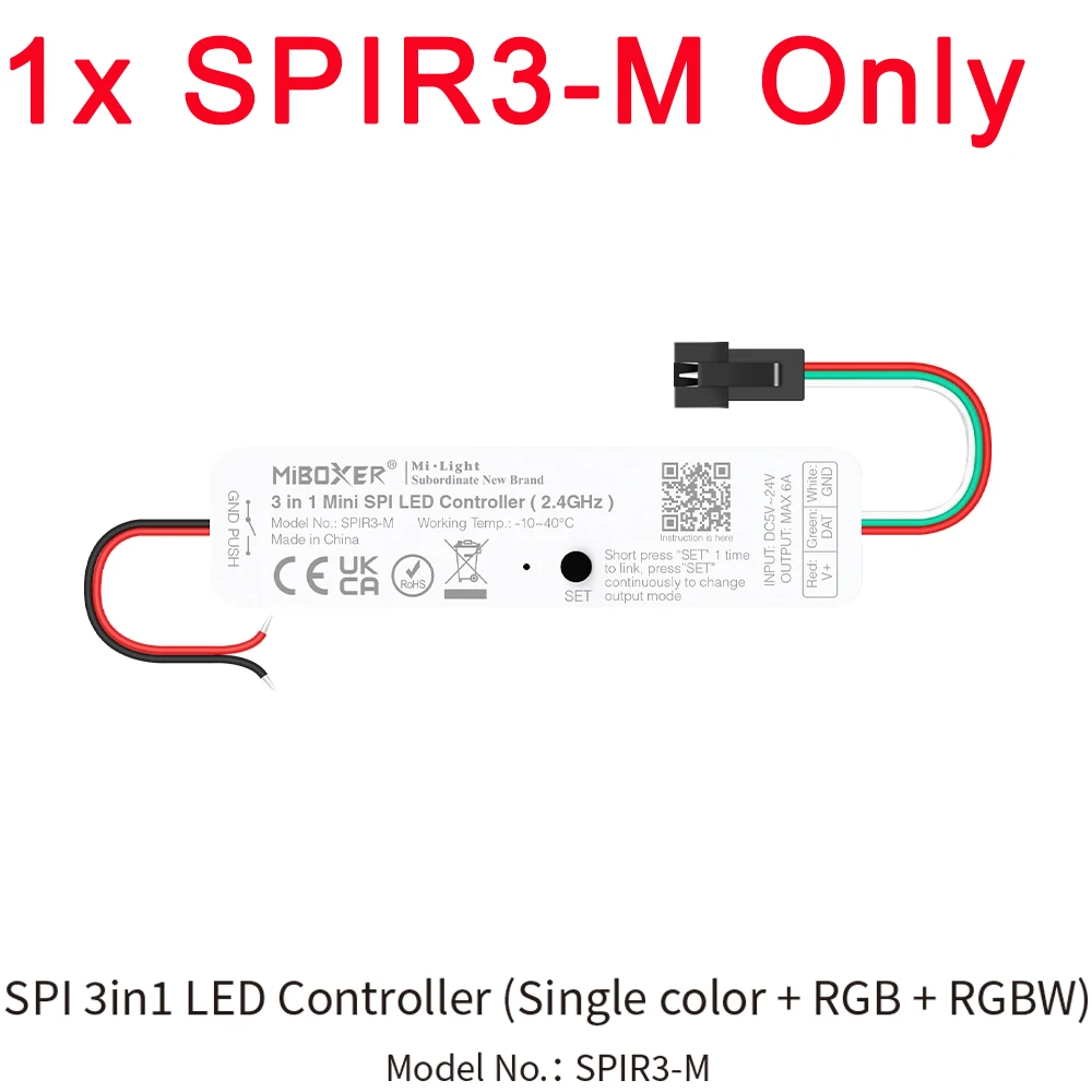 

MiBoxer SPIR3 RGB контроллер для светодиодной ленты