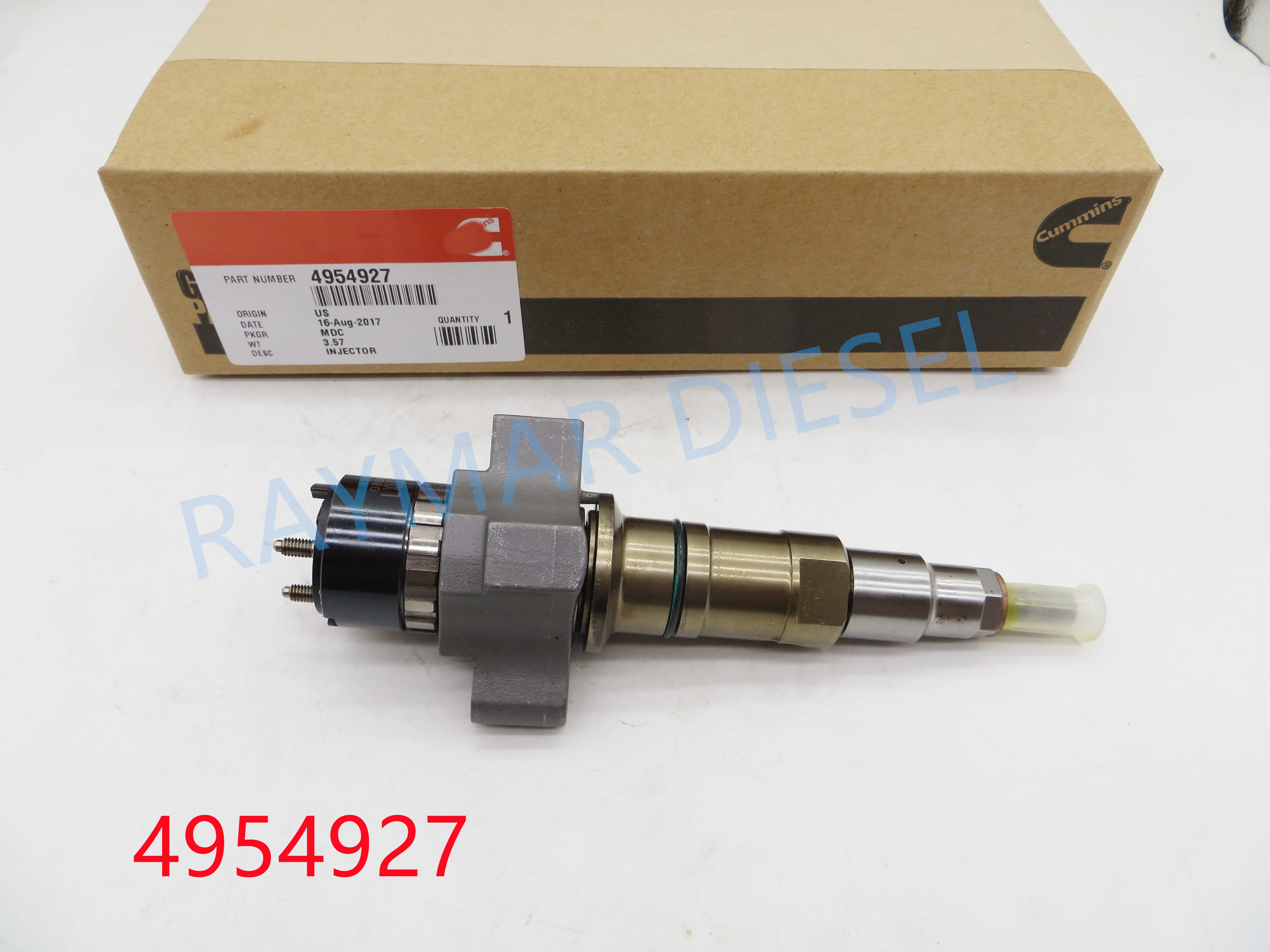 

GENUINE BRAND DIESEL FUEL INJECTOR 4954927 4984332 2872127 FOR ISC, ISL, QSL, QSC ENGINE
