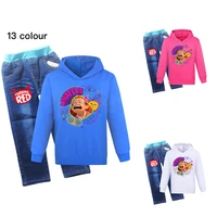 2022 disney turning red cartoon jeans suit princess hoodie sweater boy girl coat jacket pants fashion cotton clothes