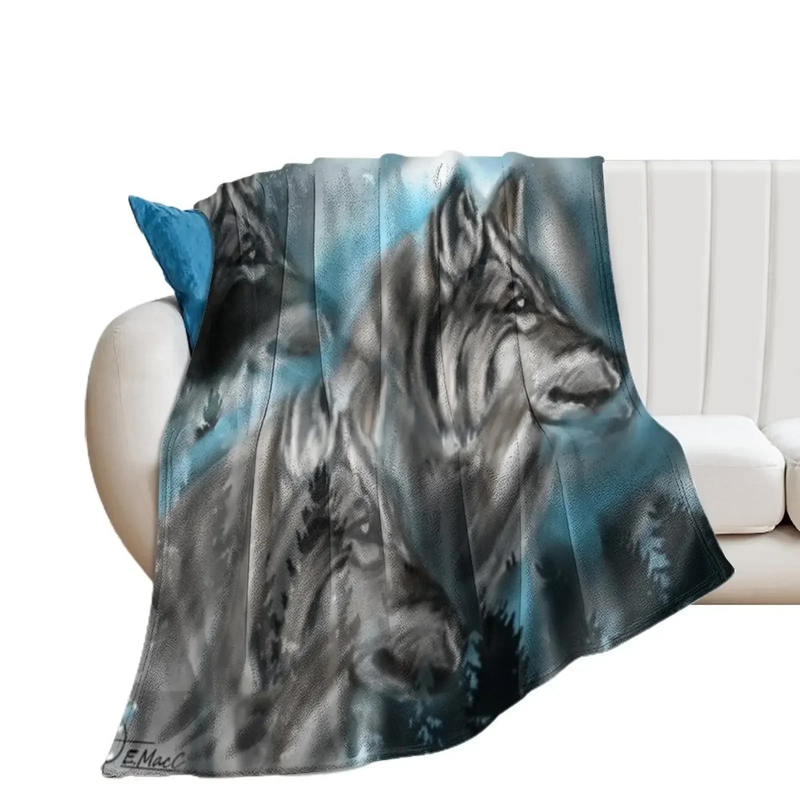 Одеяло Monlight Night милые клетчатые мягкие кровати тяжелые одеяла для диванов