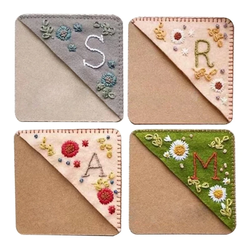 

Embroidered Book Page Divider Lightweight Portable for Bookworm Reading