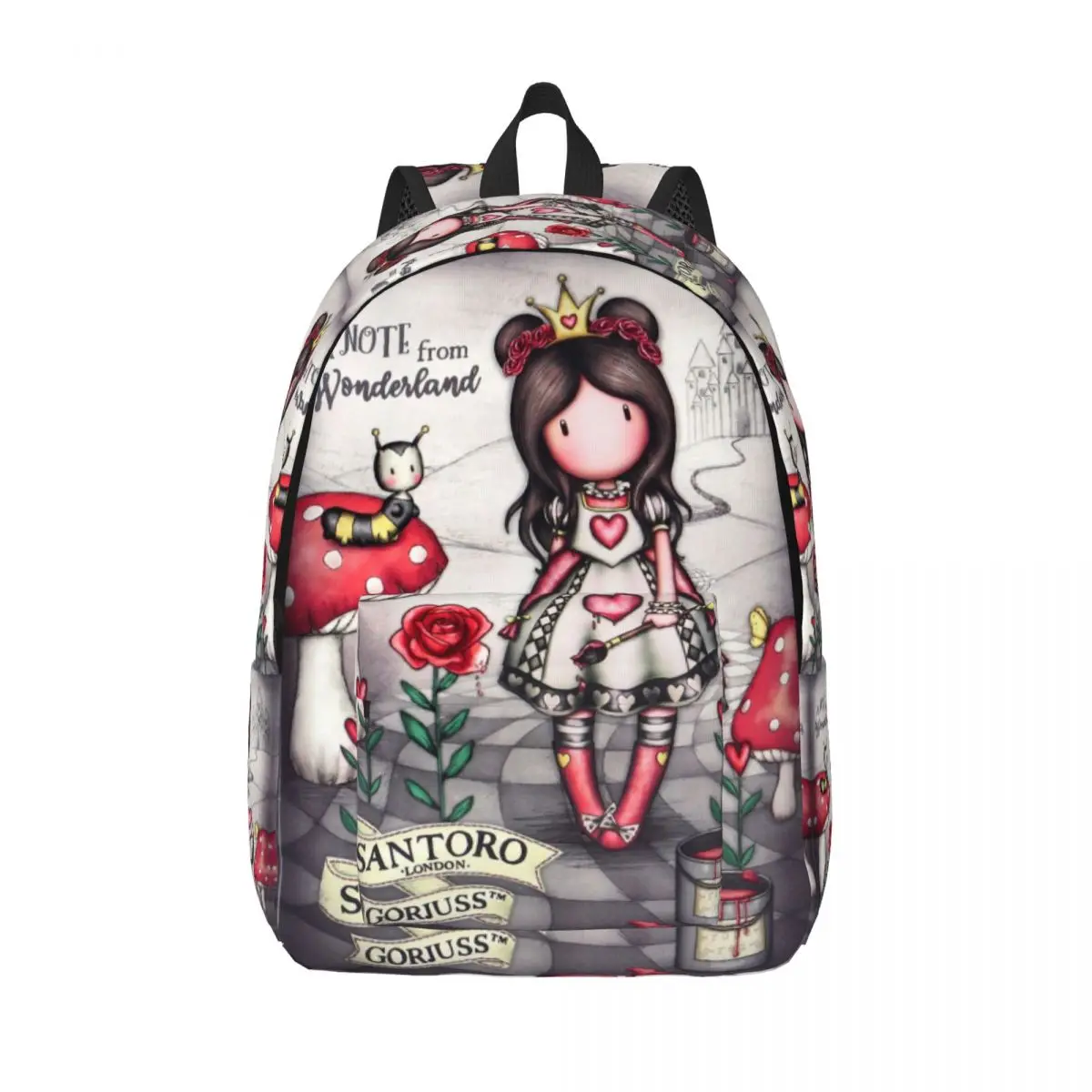 Santoro Gorjuss Backpack for Preschool Kindergarten School Student Bookbag Girl Kids Daypack for Travel