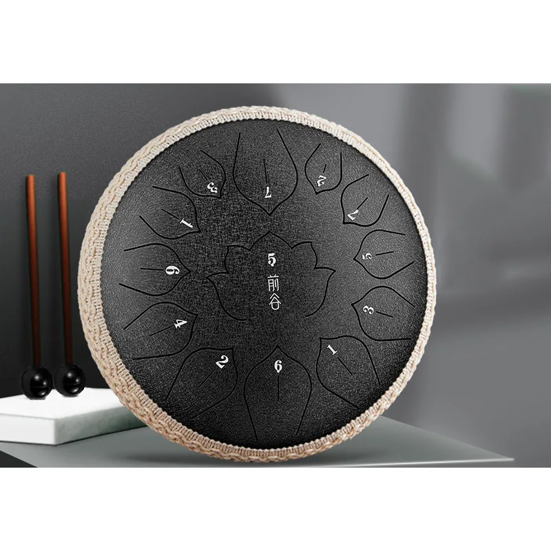 Языковой барабан для начинающих 12 дюймов 13-тоновый детей и взрослых музыкальный