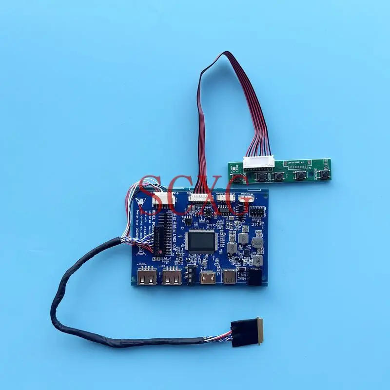 

Fit N140BGE Kit DIY TYPE-C 2-USB PCB 862 Driver Controller Board 40-Pin LVDS Mini HDMI-Compatible 1366*768 14" Laptop Monitor