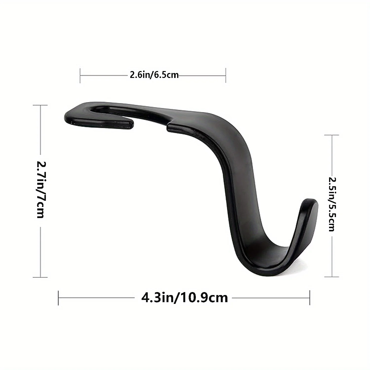 Крючок Для Подголовника Автомобиля S-образный Органайзер Хранения Из