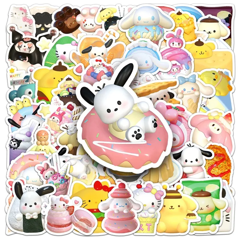 Стикеры Sanrio 50 шт