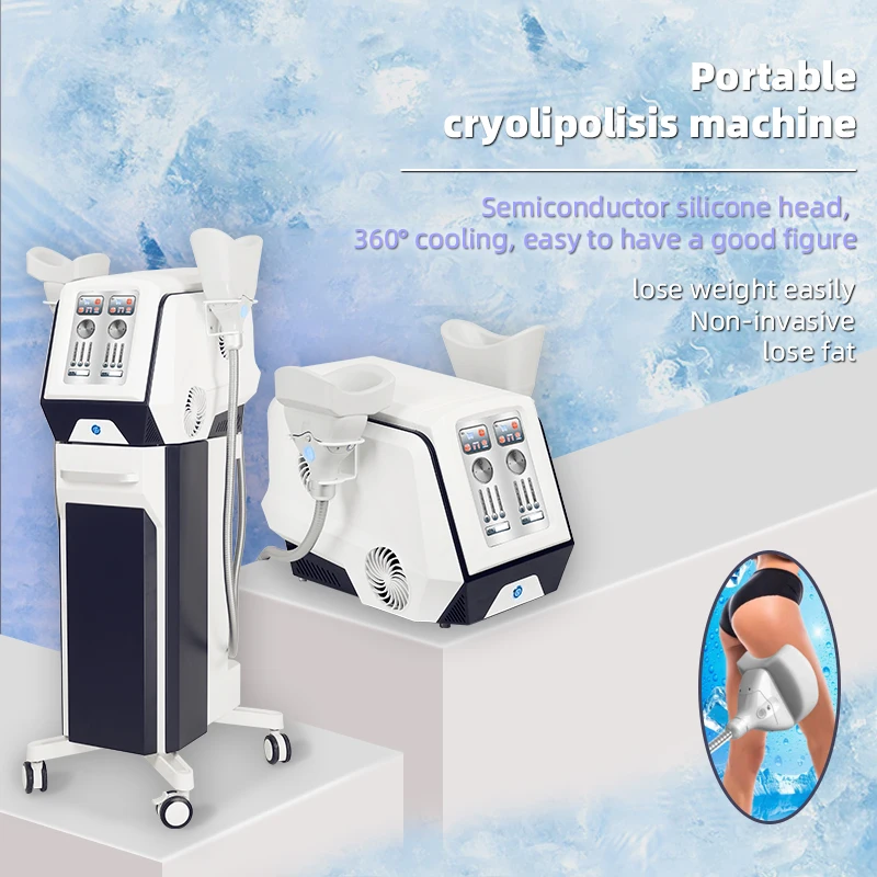 

Portable 360 Degree Freezing Cryo Lipo Body Shaping Cool Reduce Fat Slimming Cryotherapy Criolipolisis Machine