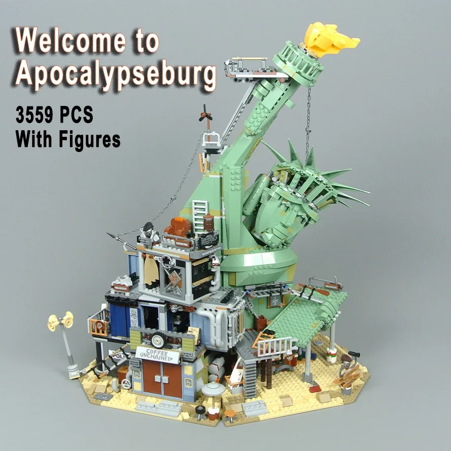 Со светодиодной подсветкой Doomsday Castle 3178 шт. Богиня совместимая с моделью 70840 45014