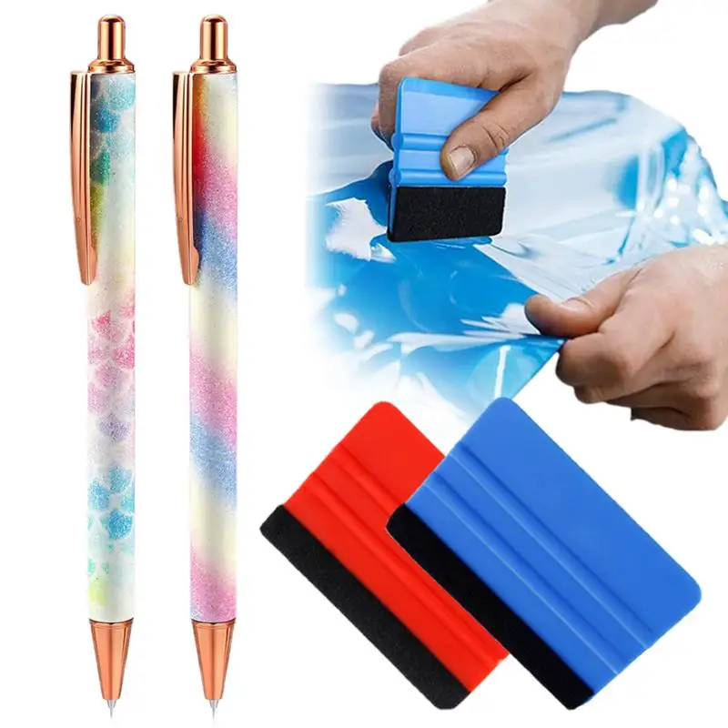 

Свадебная ручка для винила, выдвижная ручка для выпуска воздуха, фотовиниловый набор для прополки включает в себя 2 Выдвижных ручки для прополки и 2