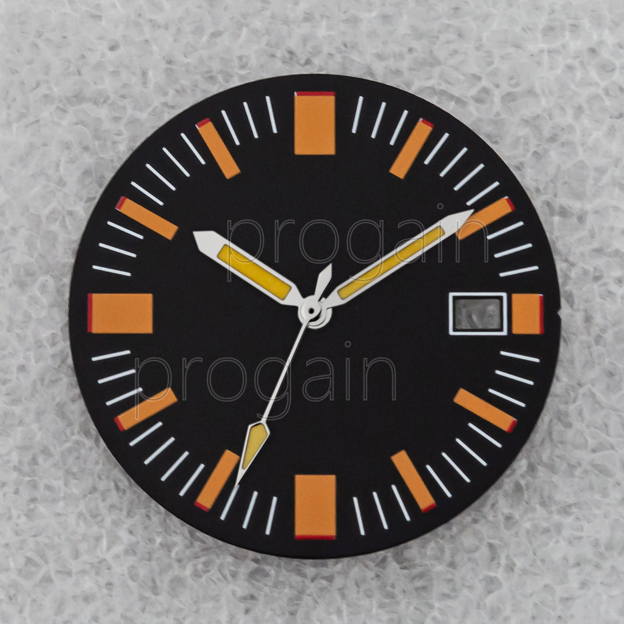 Стрелки циферблата часов 32 мм стрелки NH35 светящиеся для Mod Fifty Fathoms корпус