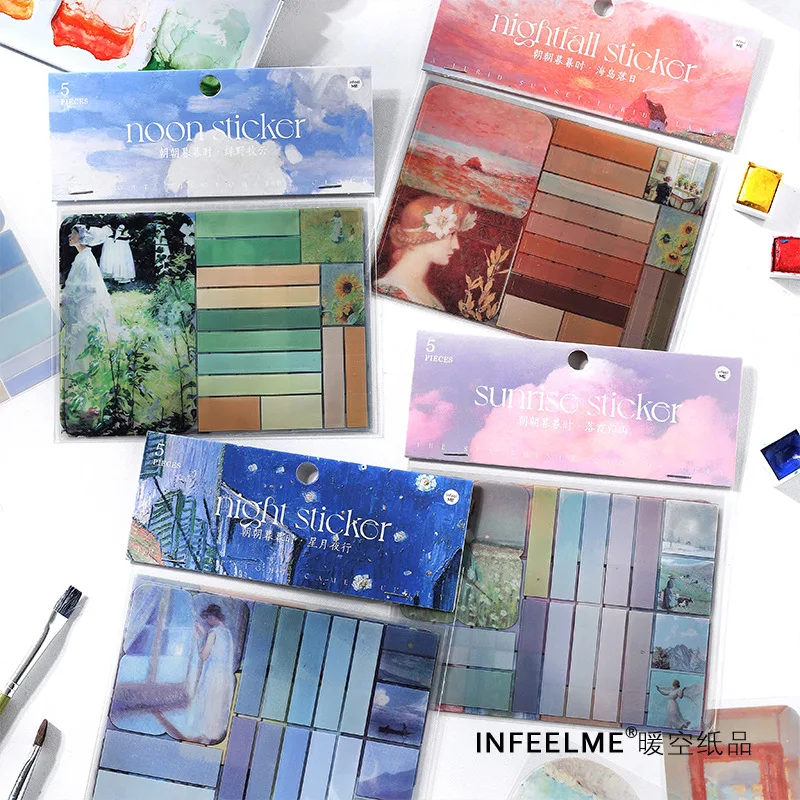 

5 шт., наклейки в стиле ретро