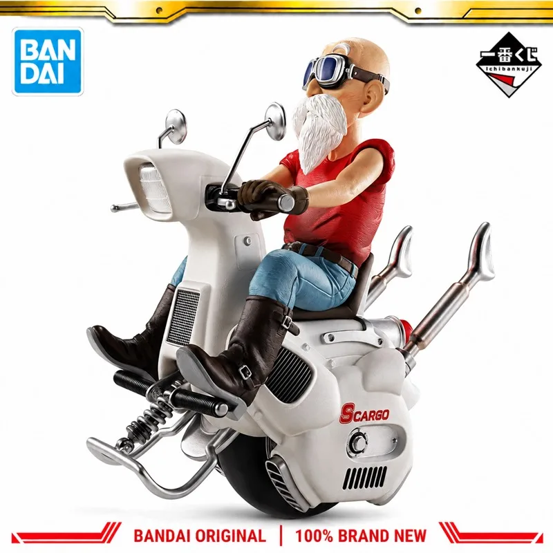 Фото В наличии: Оригинальная фигурка Bandai Ichiban Kuji Dragon Ball Master Roshi, новая, в коробке, аниме-персонаж, игрушка. №1