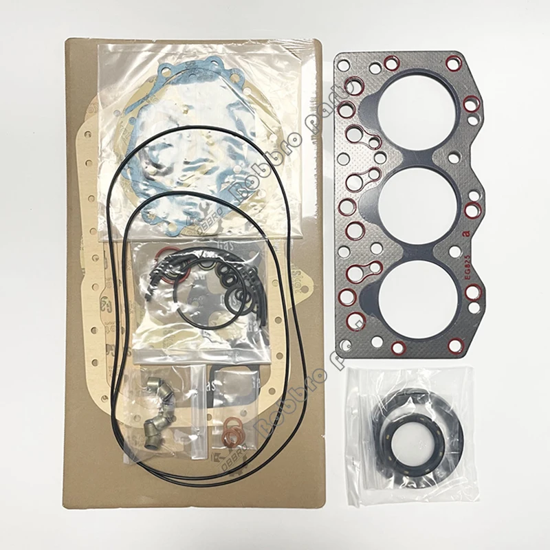 Полный комплект прокладок 3AA1 для двигателя Isuzu, подходит для тракторов Iseki TS2810 TS2810F Bolens G292 G294