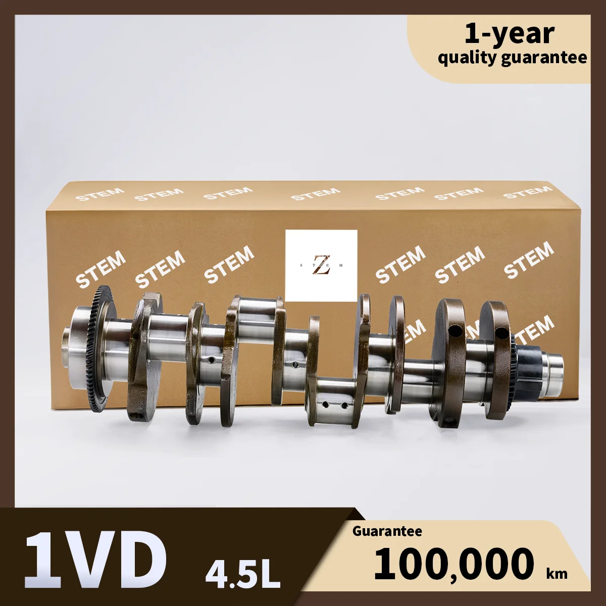 

13401-51010 Коленчатый вал для двигателя Toyota 1VD-FTV 4,5 л V8/Toyota Land Cruiser/LX 570/LX450d, гарантия 1 год