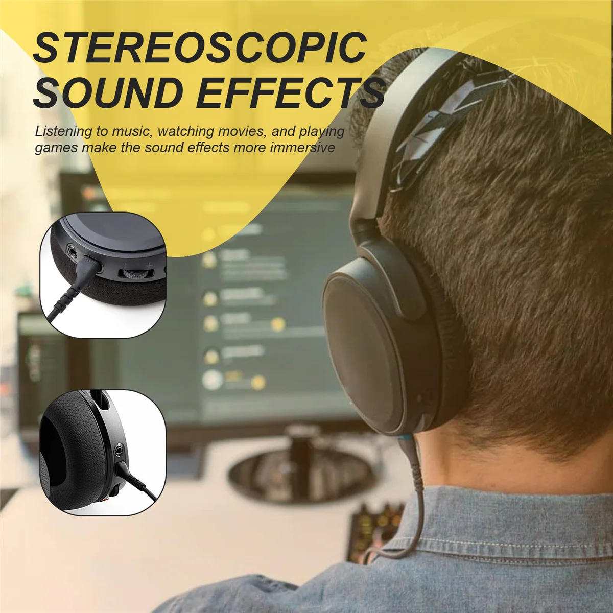 Для Steelseries Arctis 3 5 7 9 XPro кабель для наушников сменный звуковой карты