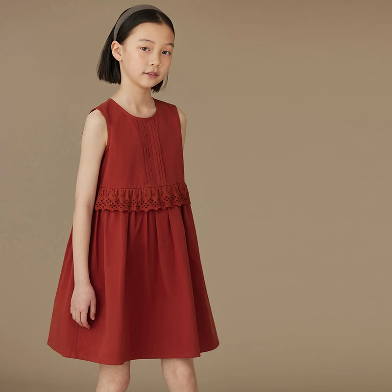 24. Детская одежда Lucky Color. Сарафан для девочек. Летнее дышащее платье с