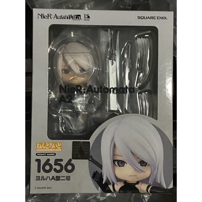 Фото GSC 1656 SE NENDOROID YoRHa Type A No.2 A2 Фигурки NieR: Automata Аниме Модель Комплект Игрушки для Мальчиков Оригинальная Коллекция Коробки №2