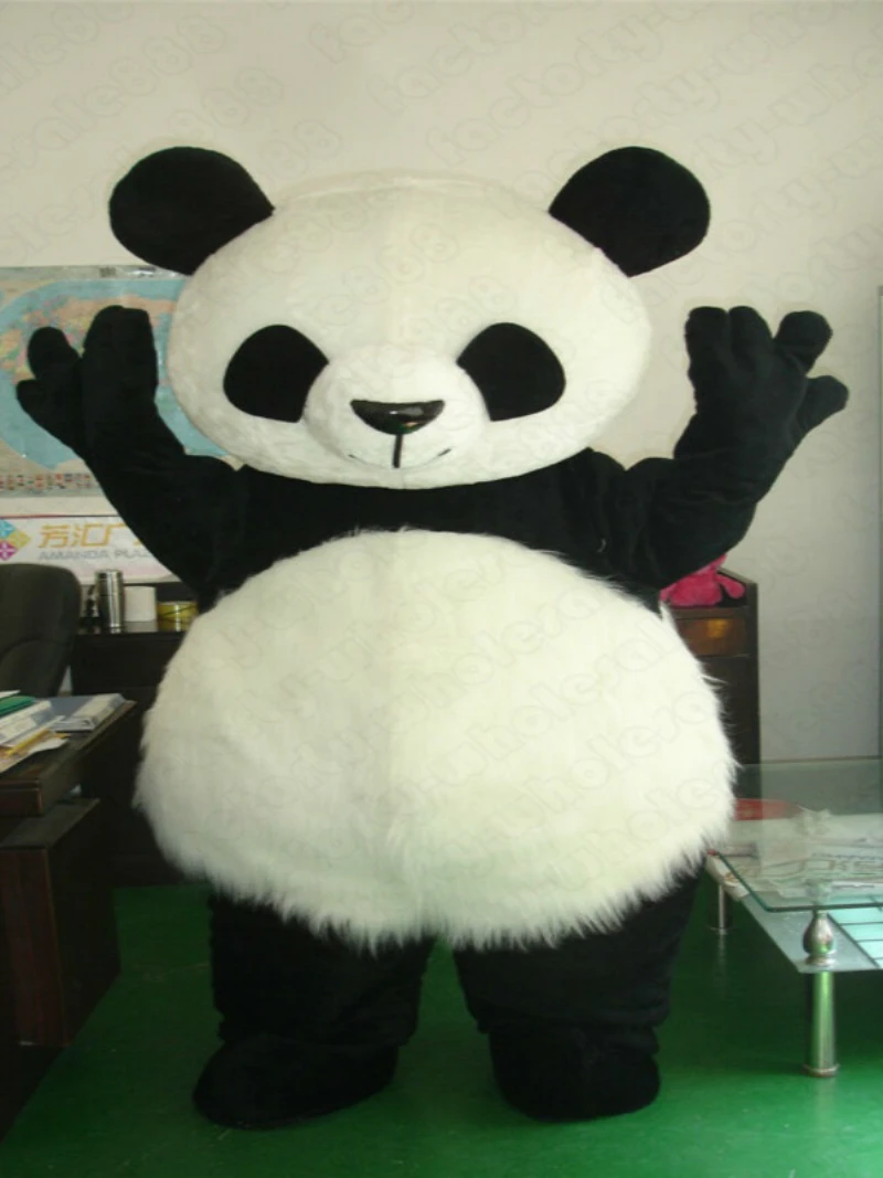 Костюм-талисман Panada для взрослых пушистые костюмы вечерние игры пушистый костюм