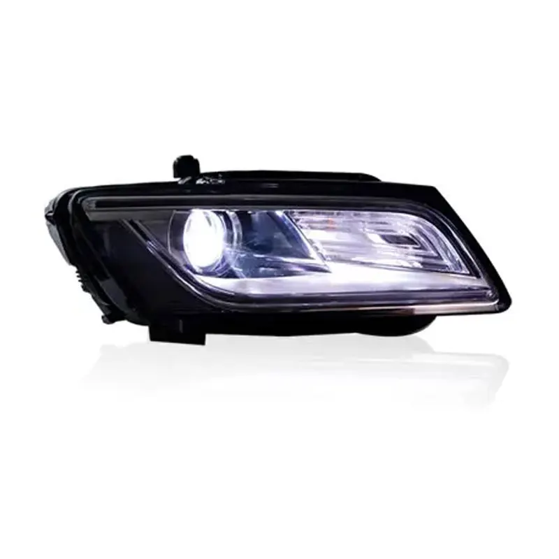 Светодиодные фары для фар Audi Q5 2009-2018 Q5L 8R Стайлинг светодиодные дневные двойной