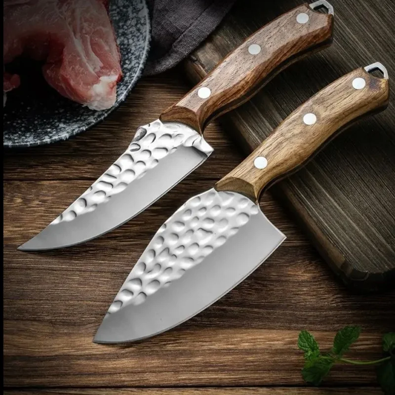 

Boning Knife Forged Rosewood Handle Kitchen Knife Stainless Steel Kitchen Knife Meat Cleaver Fish Knife Outdoor Camping Knife