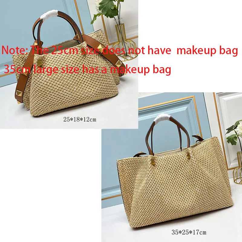 Women Tote Bag Large Capacity Travel Shopping Bags High Quality Leather Canvas Lafite Handbag Fashion Design Shoulder Crossbody