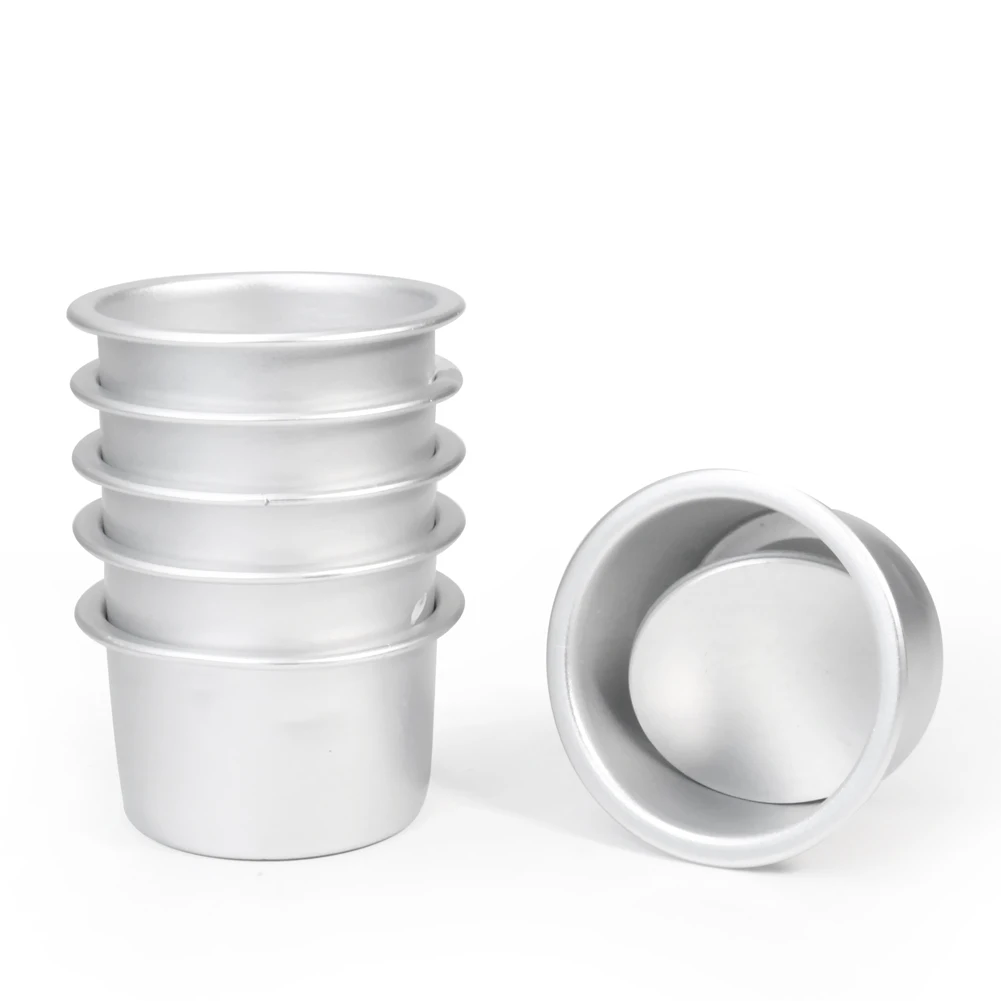 Форма для торта 2 дюйма простой металлический инструмент с живым дном легкой