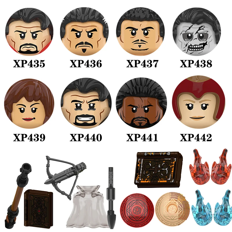 

New Anime Movie KT1057 KF6157 Action Figures Characters Mini Building Blocks Educational Toys for Children Christmas Gifts