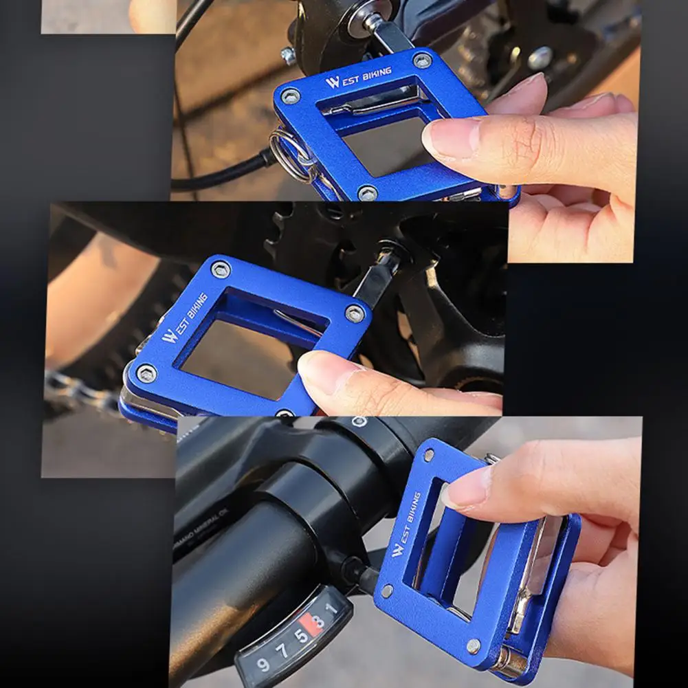 

Инструмент MTB полезный портативный внутренний шестигранный отвертка многофункциональный 8 в 1 инструмент для ремонта велосипеда Уличное оборудование для верховой езды