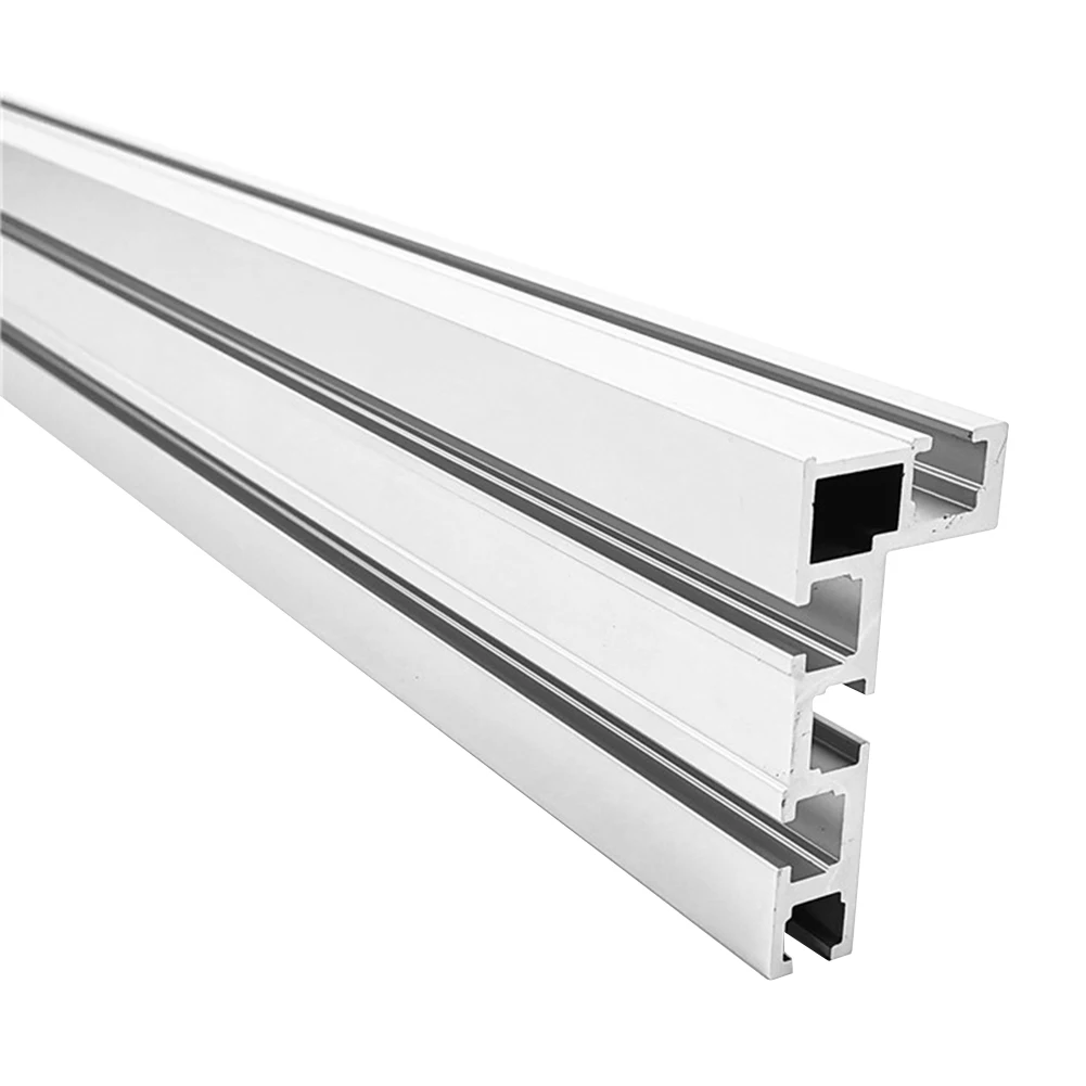 

400mm 75 Type Miter Track T Slot DIY Modified Workbench Fence Fixture For Router Table Stop Bandsaw Jig Aluminium Alloy