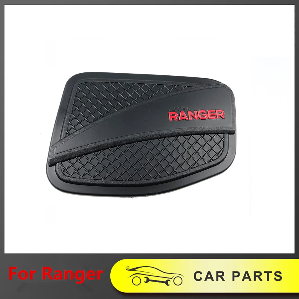 

Матовый черный корпус из АБС-пластика для внешнего топливного бака подходит для Ford Ranger T6 T7 T8 2012-2022 Off-road 4X 4 пластиковый чехол для газа автомоб...