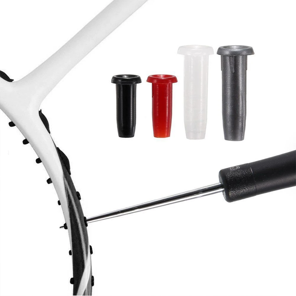 

Аксессуары для спортивной ракетки для бадминтона, люверсы с одним двойным отверстием, нейлоновая Защитная ракетка