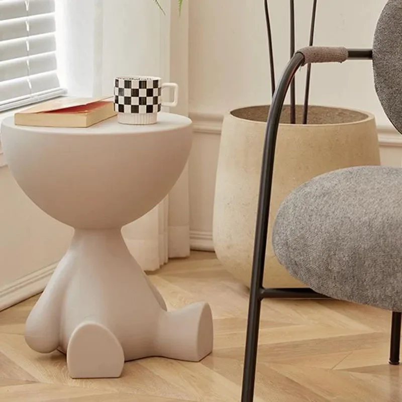 Черный антикварный ночной столик Минималистичный дешевый винтажный