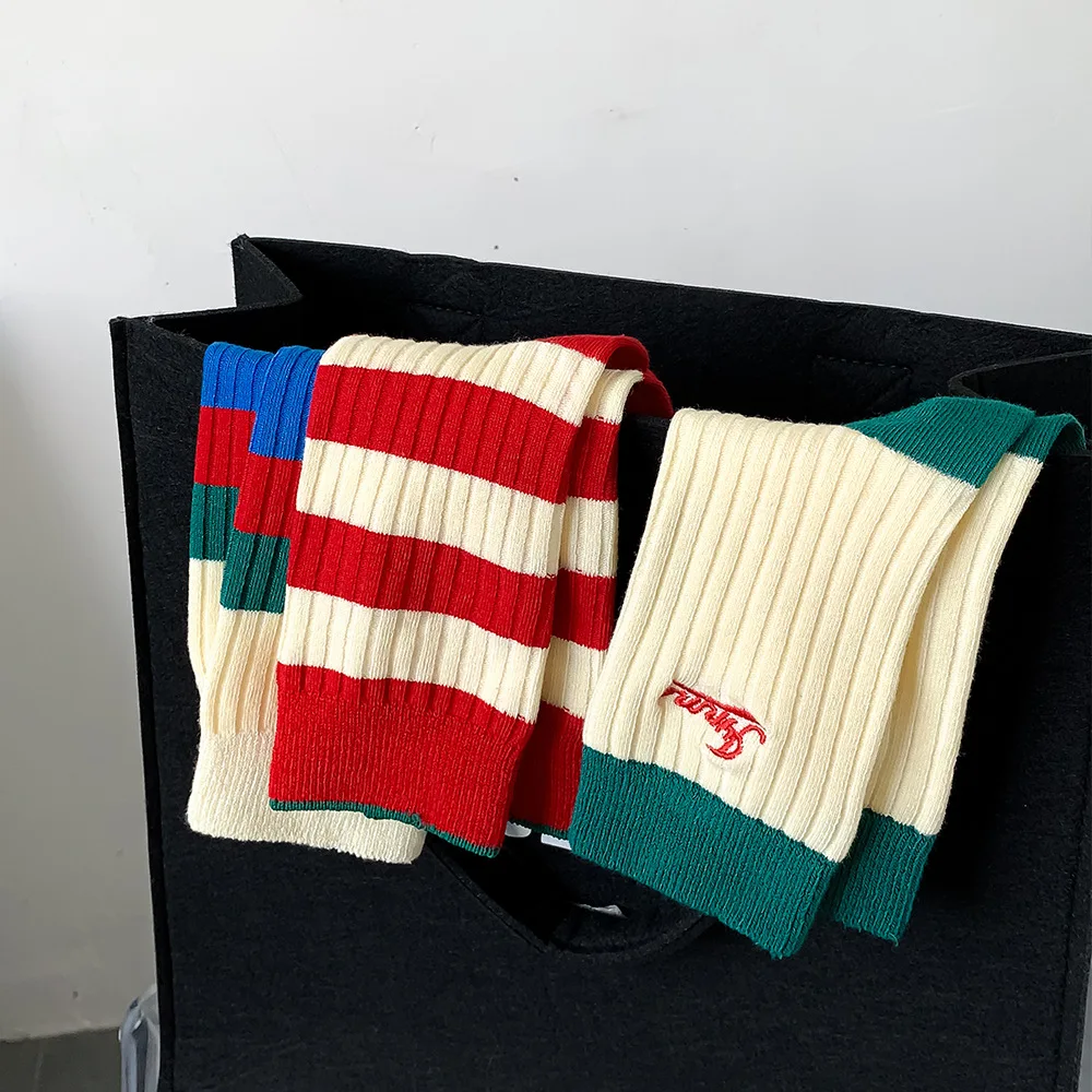 6 Pairs Women Sock Cotton for Autumn Winter Fashion Design 2022 New Arrival Hot Sale