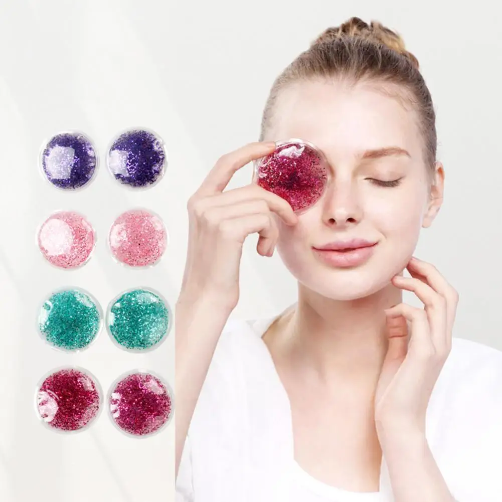 2 шт. многоразовые гелевые подушечки для глаз снятия симптомов боли в глазах |