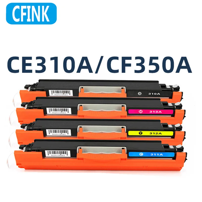 CE310A CE311A CE312A CE313A CF350A Тонер-картридж для принтера HP cf350a 126a m177fw m175n 176n ce310a 1025