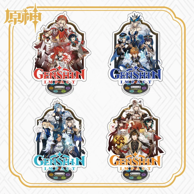 

Anime Genshin Impact New Figures Yae Miko Xiao Ayato Tighnari Zhongli Acrylic Stand Model Plate Desk For Fans Gifts Keychain
